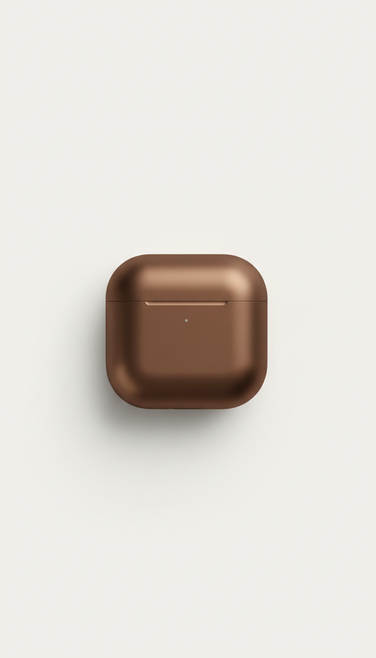 Anodized Aluminum Earbuds Case